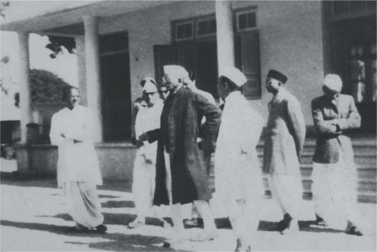 Morarji Desai (Prime Minister) - 1954 - Visit Vidyamandir Trust, Palanpur